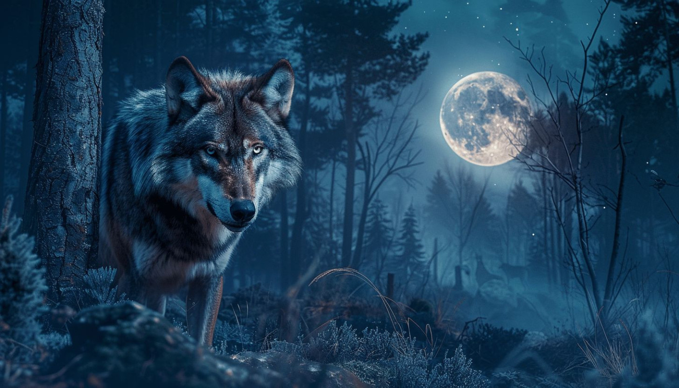 Les habitudes nocturnes méconnues des loups